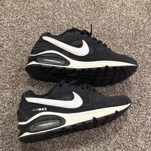 Nike Air Max Black with White Accents
